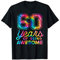 60. Geburtstag Krawatte Dye 60 Jahre alt Awesome Männer Frau T-Shirt