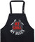 EXPRESS-STICKEREI Barbecue Grillschürze für Männer mit Spruch: MY GRILL, MY RULES - Kochschürze Größen verstellbar mit Tasche - Küchen-Schürze Herren Schürze für BBQ - Vatertag Geschenk für Grillfans