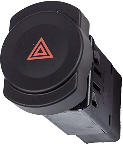 Commande Interrupteur Bouton de Warning Feux de Detresse compatible pour Sandero I, Duster I, Logan