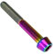 F26 Titan M6 Schraube DIN912 konisch (Rainbow Neochrom, 40)
