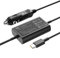 QYD 90W USB-C Car Charger Car Power Supply 12V-24V for Notebook Lenovo Yoga Thinkpad, 2021 MacBook Pro 14 Inch Macbook Pro 16 Inch 15 Inch, Surface Pro 8 Surface Book 2 Dell Acer Asus Laptop Charging