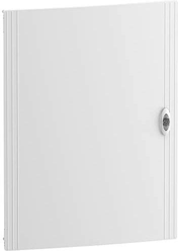 Schneider Electric - Resi9 - porte pleine - blanc RAL 9003 - pour coffret 4 x 24 modules - R9H24421