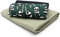 VmG-Store Waffelpique + Baumwollstoff Set farblich abgestimmt Waffel Stoff 100% Baumwollstoff Tex Standard 100 (Panda Set33)