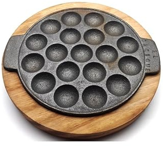 Argentinische Provoletera, Provoleta Grillkäse mit Holzplatte, Argentinien Grill BBQ