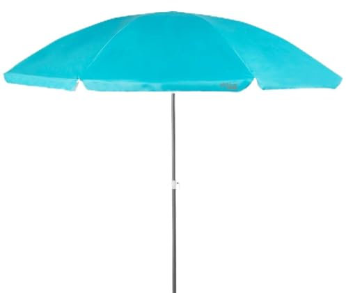 BigBuy Productos de hogar Sombrilla Aktive Aluminio Poliéster 170T 200 x 203,5 x 200 cm (6 Unidades)