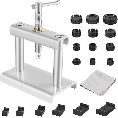 Ocnvlia Uhr Batteriewechsel Werkzeug Einpresswerkzeug, Uhrengehäuse-Schließwerkzeug,