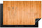 KitchenYeah© Herdabdeckplatte Einteilig Induktionsmatte Küche Abdeckung Ceranfeld Herd Abdeckplatte Deko Vinyl Matte Aufrollbar Holz Druck - Besteck - Suppe - 80.2x52.2 cm
