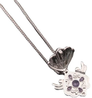 Mermaid Melody Halsketten Sieben Farben Muschel Halskette Damen Anhänger, Nanami Luchia Princess Accessoires (A)