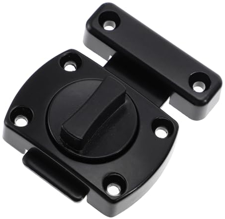 Homoyoyo Garden Door Lock Bolt Sturdy Gate Latch Key Security Sliding Door Window Latch