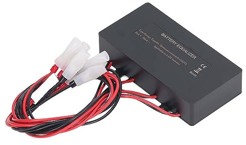 Battery Equalizer, 48V Battery Voltage Balancer with 1.8V Low Voltage Disconnection and Polarity, 0 to 10A Optimized Current, Chargers