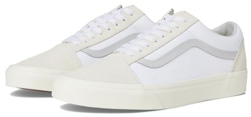 Vans Old Skool Sneaker für Erwachsene, unisex, 2-tone Marshmallow/White, 11 Women/9.5 Men