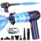 Ceboic Aspirateur à Main, 16000PA Aspirateur Voiture Puissant sans Fil, Portable Mini Aspirateur avec Lumières LED, Multifonctionnel Petit Aspirateur Rechargeable par USB pour Maison Voiture Cuisine