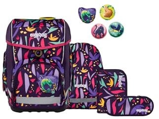 ergobag cubo Set ergonomischer Schulranzen Klassisch 5-teilig 1. Klasse Grundschule