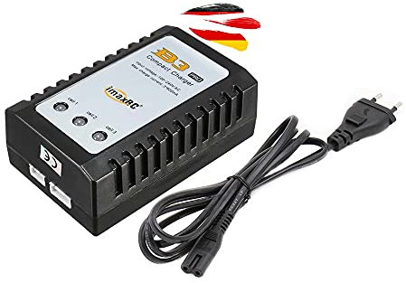 Universal B3 iMAX pro 2S 3S Li-Po Akku Schnell-Ladegerät 7.4V - 11.1V JST-XH 3P u. 4P Balancer-Stecker, 2400-mAh Charger, Ladekabel RC-Auto, Airsoft, Quadcopter, Car, Spielzeug, LED u. Überladeschutz