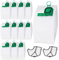 BUCOMTU 12 sacchetti raccoglipolvere per Vorwerk Kobold VK140 VK150 FP140 FP150 + 2 filtri, accessori antipolvere e antibatterici, design con guarnizione antipolvere