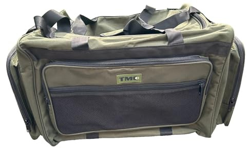 TMC Fishing Carryall Bag Holdall Tackle Bag, Side & Front Storage, Carp, Coarse