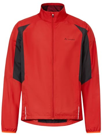 VAUDE Men's Dundee Classic ZO Jacket Windjacke Radjacke Herren schwarz schwarz
