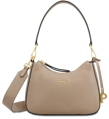 Picard Tasche Damen Schultertasche Apero | Handtasche aus Echtleder mit Reißverschluss, gesichertem Innenfach | abnehmbarem & verstellbarem Schulterriemen | Damen-Schultertasche