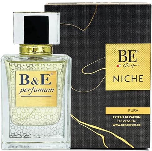 BE Parfum Pura - 50ml - Extrait de Parfum Unisex - Fruchtig-süß – Verführerisch- mit 30% Parfümöl – bis zu 14 Stunden extrem langanhaltender Duft