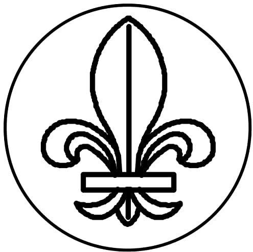 Jacques Herbin 40250T Siegel rund mit HolzGriff symbol