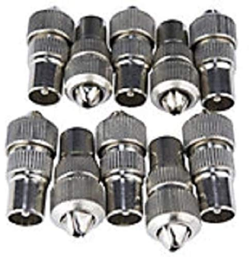 Philex TV/FM Coax Plug (Pack of 10)