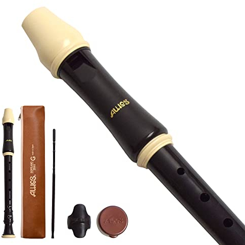 Aulos-204A Flûte en plastique 3 pièces