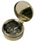 Sea-Club Kleiner Kompass mit Deckel Maritime Deko Messing vernickelt Ø=4cm