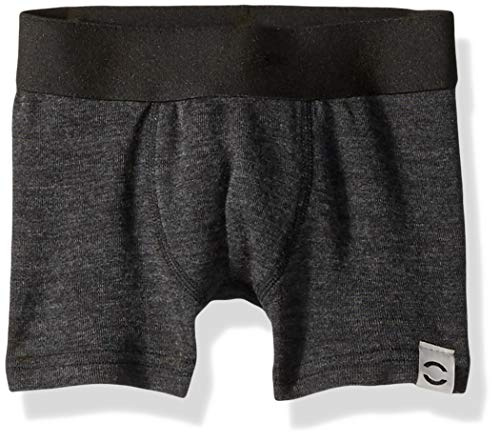 mikk-line Jungen Wool Unterhosen Shorts, Grau (Lancaster Grey Mel 140), 2 Jahre