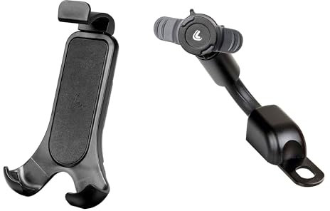 LAMPA OptiLine By 90453 + 90439 Kit Porta Smartphone per Moto: Opti Case, Porta Smartphone Universale + Opti Arm, Attacco per Custodia Smartphone con Braccio Flessibile E Asola 10X14 Mm