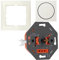 LED-Dimmer Universaldimmer 3-250W als Komplettset mit Berker S.1 weiß glänzend Phasenanschnitt und Phasenabschnitt