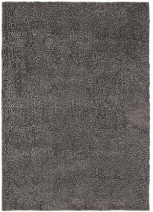 benuta Basic Hochflorteppich Soho - grau 160x230 cm - Kuschelig Weicher Teppich im Minimalistischen Look - Pflegeleicht - Fußbodenheizung Geeignet