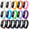 ivoler Cinturino per Xiaomi Mi Band 5/6/7/Amazfit Band 5, cinturino di ricambio per smartwatch Xiaomi, materiale TPU, leggero, traspirante, impermeabile, colore multiplo