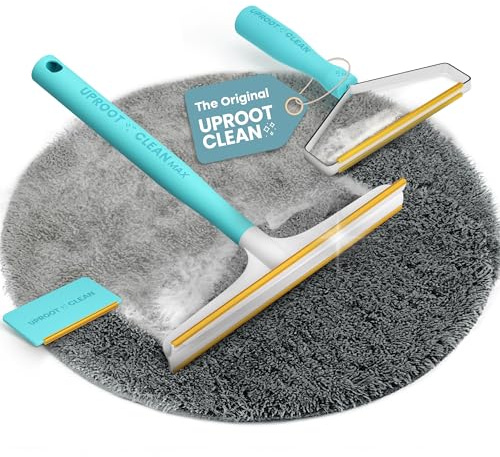 Uproot Cleaner Bundle - Max, Pro and Mini - Non-Damaging Lint Remover and Carpet Scraper by Uproot Clean - Easy Cat Hair Remover & Dog Hair Remover for Couch, Clothes & Rugs - Gets Every Hair!