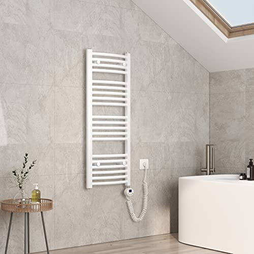 EMKE PCTR1040C1W-VC Scaldasalviette, Bianco, 1000400mm