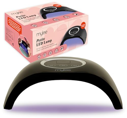 Mylee Lampada LED per Unghie Petite - Polimerizzazione Rapida dello Smalto Gel Semipermanente di Qualità Professionale - La Vostra Compagna di Viaggio Perfetta