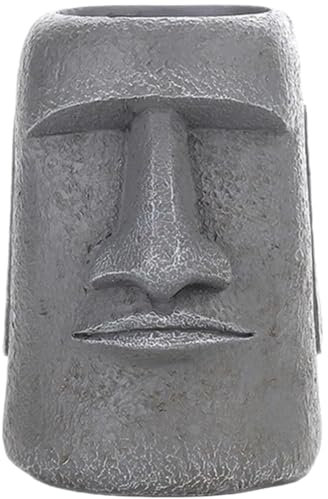 Ipetboom Easter Statue Blumentopf Aus Widerstandsfähigem Harz Für Sukkulenten Und Kleine Pflanzen Dekorativer Pflanzer Für Zuhause Büro Und Garten Für Moderne Gartenskulpturen