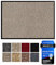 Carpet Diem Prestige Schmutzfangmatte schön und haltbar, Premium Fußmatte innen & außen - Sauberlaufmatte für Eingangsbereich, Flur & Haustür - Beige-Schwarz 80x120 cm