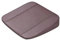 JILEIOK Autositzkissen für MG Hector RX5 RX8 350 550, PU Leder Keilkissen Sitzerhöhung Kissen Atmungsaktives Komfortkissen Innere Zubehör,C/brown-S/4cm