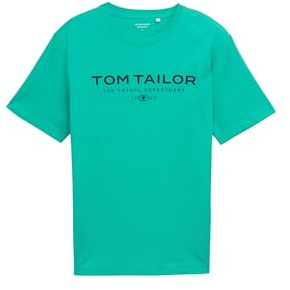 TOM TAILOR Denim TTAEDAN Straight Fit Jeans, Used Dark Stone Grey Denim, 32/36