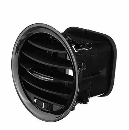 JTYQWD Klimaanlage Lüftungsdüse Für Opel Für Adam Für Corsa D Für Mk3 Für Vauxhall 13417363 2201099 1814154 Schwarz/Chrom A/C Air Vent Abdeckung Outlet Grille(Schwarz)