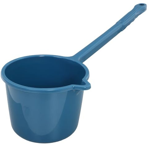 Cabilock Cucharón Mango Largo Cuchara Plástico Lavar Hogar Cucharón Ducha Pala Agua