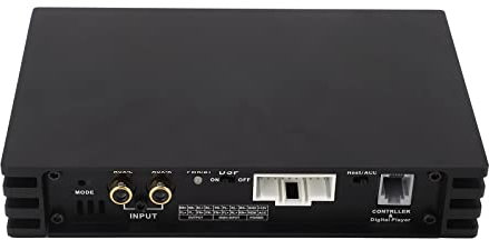 XTevu Car DSP Amplifier, 6 Channel Audio System, High Power Bluetooth 5.0 Amp, 10-15V Sound Processor, Universal Vehicle Amplifier