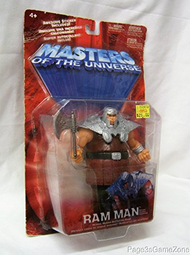Mattel Masters Of The Universe Ram Man Figure - Bronze Variant Motu Red Card