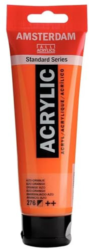 Amsterdam Acrylfarbe 120ml, Azo-Orange