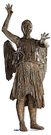 Attacking Weeping Angel 182cm Lifesize Cardboard Cutout.