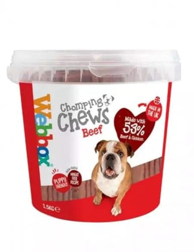 Webbox Meaty Chomping Chews, 1.5kg