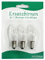 Dekohelden24 3er Pack Spitzkerzen 7 flammige Schwibbögen 34 V / 3 Watt, ca. 4,5 cm