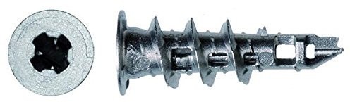 Gipskartondübel Jet Plug mit Schraube 6 x 39 50 Stück