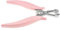 MAQNSCO Professional Hair Extension Pliers for Removing Micro Rings and Crushing Fusion Bond - Anti-Rust Stainless Steel with Non-Slip Grip - Pink - 6''