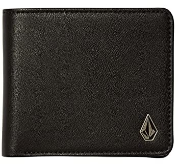 Volcom Slim Stone PU WLT S Geldbörse, Herren, Schwarz